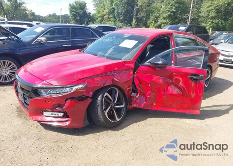 2019 Honda Accord Sport из США, поврежденный, VIN 1HGCV1F3XKA131361